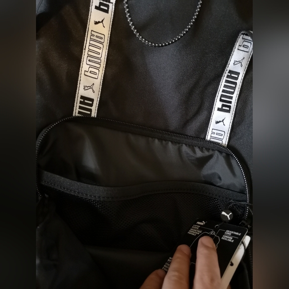 NWT Puma Black Backpack - Picture 4 of 5